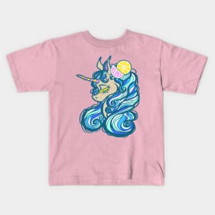 Summer Fun Unicorn Kids T-Shirt